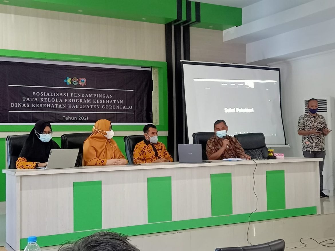 FKM Unhas Lakukan Pendampingan Tata Kelola Program Kesehatan di Kabupaten Gorontalo atas Kerjasama Kementerian Kesehatan RI