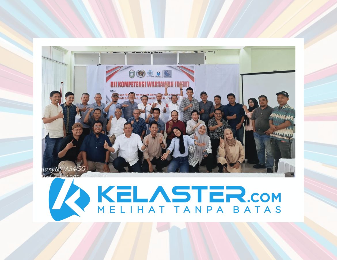 foto bersma penguji dan wartawan